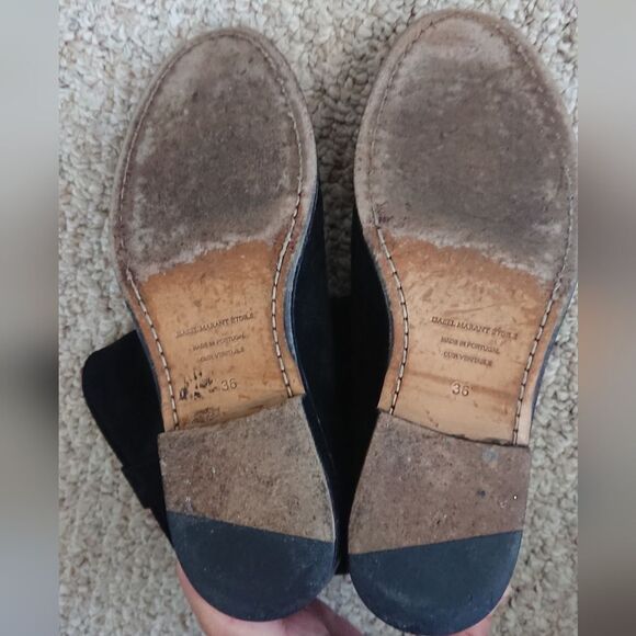 Isabel Marant Etoile Crisi black suede leather boots size 36 - Picture 12 of 12